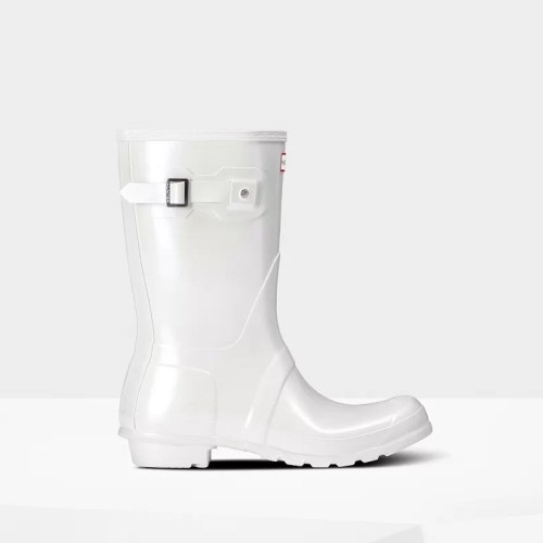 Hunter Original Nebula Short Rain Boots For Womens - NZ H6435